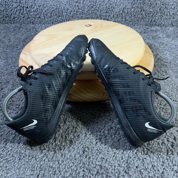 Nike Mercurial Vapor 15 Club TF Turf Soccer Shoe Mens Size 7 Black Sneaker - Picture 5 of 8